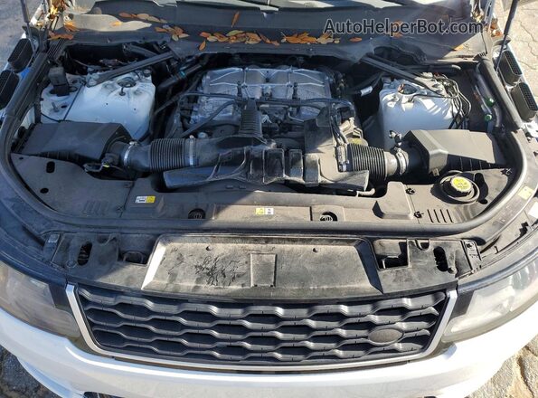 SALWR2RK0JA196591 2018 LAND ROVER RANGE ROVER White Widok naklejki z numerem VIN