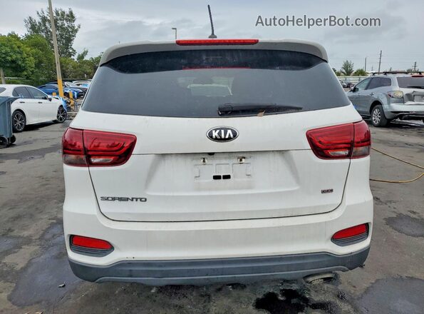 5XYPG4A37LG623169 2020 KIA SORENTO Белый Вид сзади