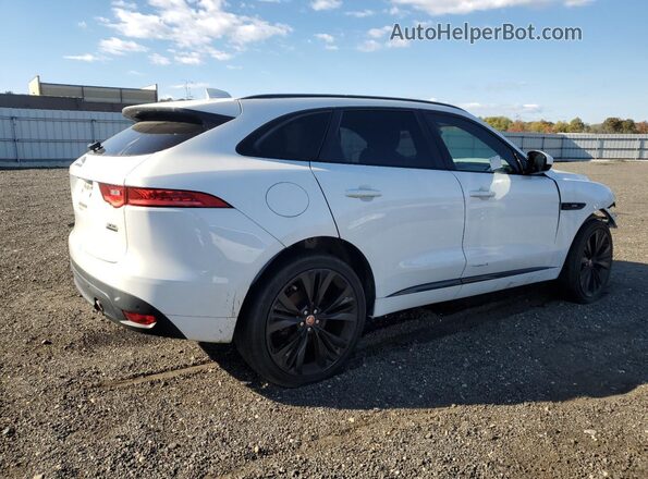 SADCL2GX5JA326458 2018 JAGUAR F-PACE Белый Передняя правая четверть