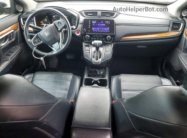7FARW1H87KE036296 2019 HONDA CRV Серебряный Вид щитка приборов