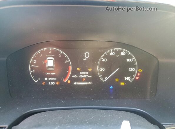 5J6RS4H70SL001316 2025 HONDA CRV Серый Вид задних сидений