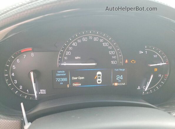 2G61M5S30H9106711 2017 CADILLAC XTS Silver Vista de los asientos traseros