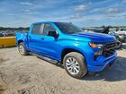 2025 Chevrolet Silverado C1500 Custom Синий vin: 3GCPABEK2SG297739