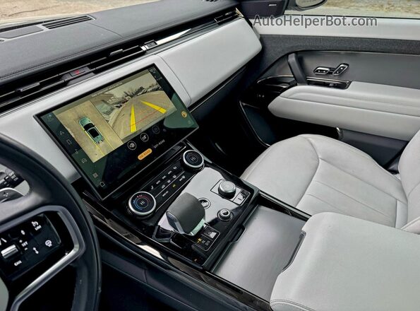 SAL1P9EU4PA135253 2023 LAND ROVER RANGE Черный Вид подкапотного пространства