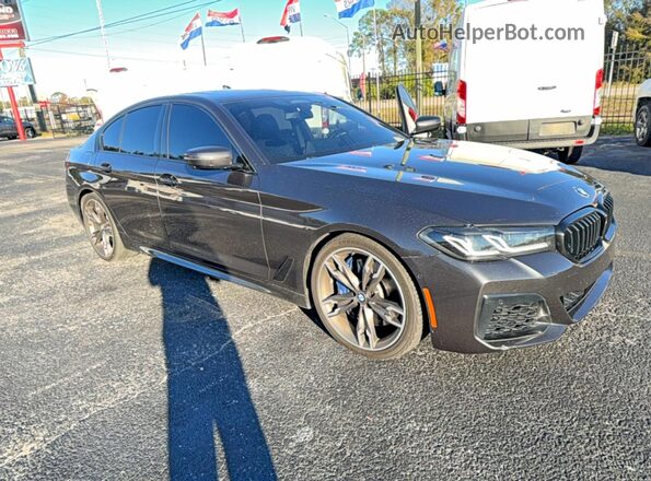 WBA13BK00MCG26690 2021 BMW M5 Black Задня ліва чверть