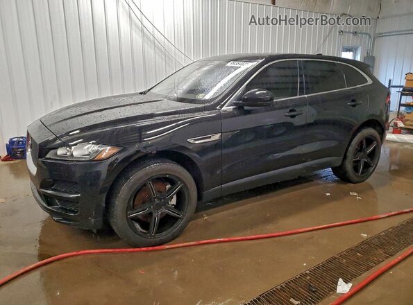 SADCK2GXXKA392993 2019 JAGUAR F-PACE Черный Задняя левая четверть