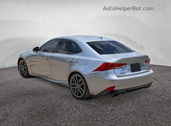 JTHBA1D28K5091725 2019 LEXUS IS Серебряный Передняя правая четверть