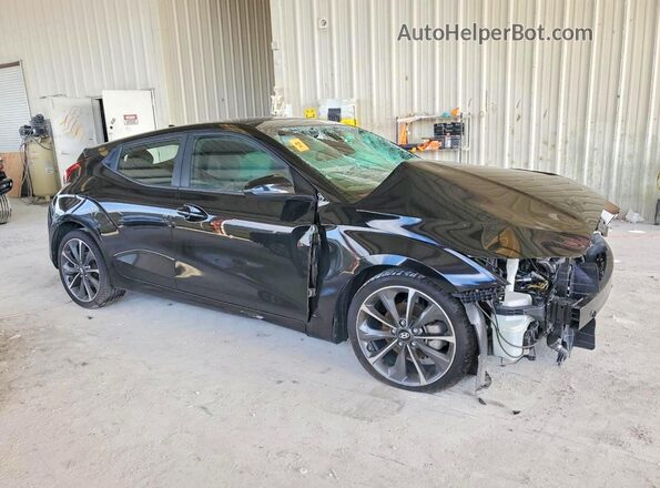 KMHTG6AF1LU029613 2020 HYUNDAI VELOSTER Черный Вид спереди