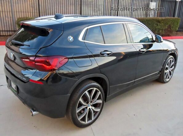 WBXYH9C04N5U28243 2022 BMW X2 Черный Передняя правая четверть