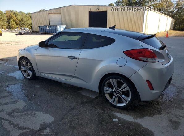 KMHTC6AD6HU315619 2017 HYUNDAI VELOSTER Серебряный Задняя правая четверть