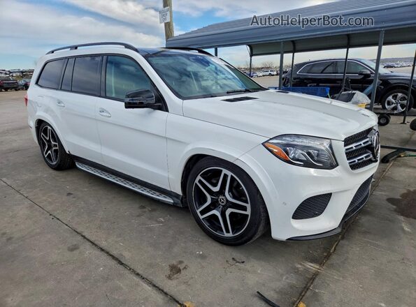 4JGDF7DEXJB028792 2018 MERCEDES-BENZ GLS White წინა ხედი