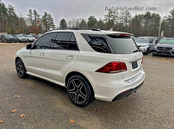 4JGDA6EB6JB072804 2018 MERCEDES-BENZ GLE White Delantero derecho