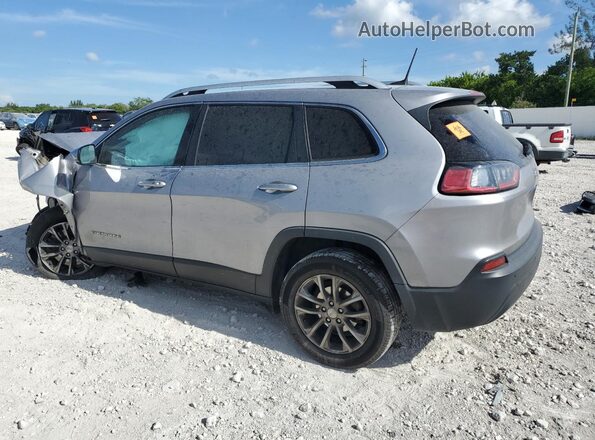 1C4PJLLB2KD318644 2019 JEEP CHEROKEE Silver Trasero derecho