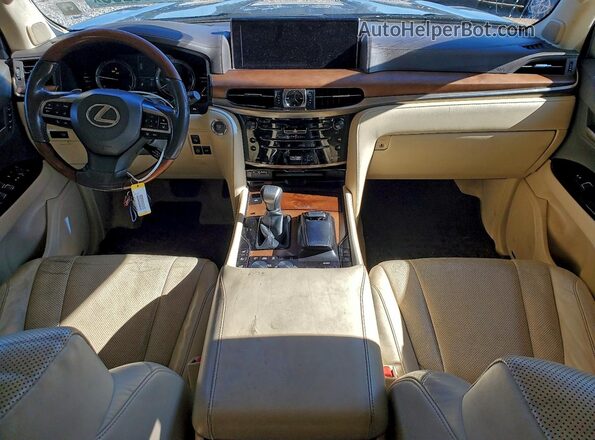 JTJHY7AX9G4214873 2016 LEXUS LX570 Серый Вид щитка приборов