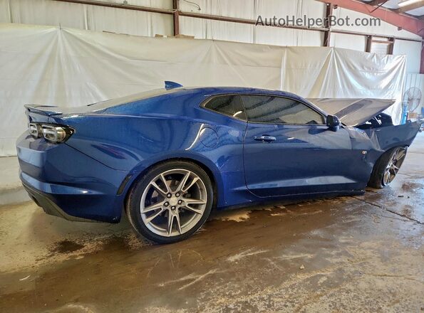 1G1FB1RS8L0148117 2020 CHEVROLET CAMARO Синий Передняя правая четверть