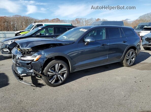 YV4L12WK2S2150095 2025 VOLVO V60 Синий Передняя левая четверть