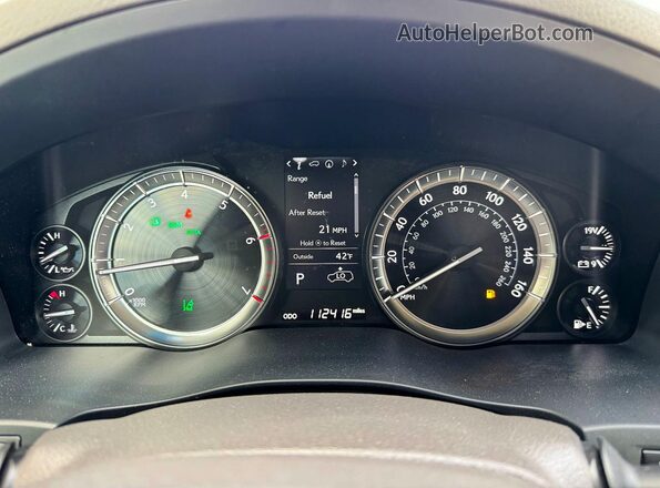 JTJHY7AX2H4242774 2017 LEXUS LX Синий Вид задних сидений