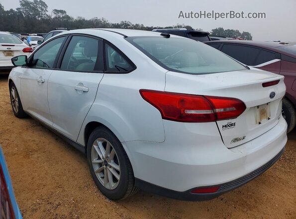 1FADP3F27JL324821 2018 FORD FOCUS Белый Задняя левая четверть
