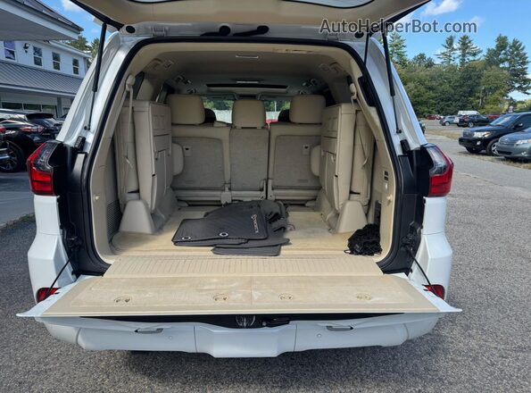 JTJHY7AX0G4198272 2016 LEXUS LX570 Белый Вид панели приборов