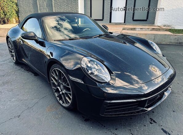 WP0CB2A93LS262748 2020 PORSCHE 911 Черный Задняя левая четверть