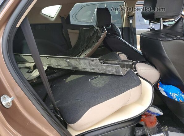 KM8J23A46HU438264 2017 HYUNDAI TUCSON Коричневый Вид подкапотного пространства