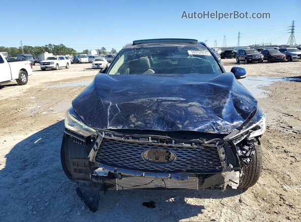 3PCAJ5BB3SF109604 2025 INFINITI QX50 Blue Vista trasera