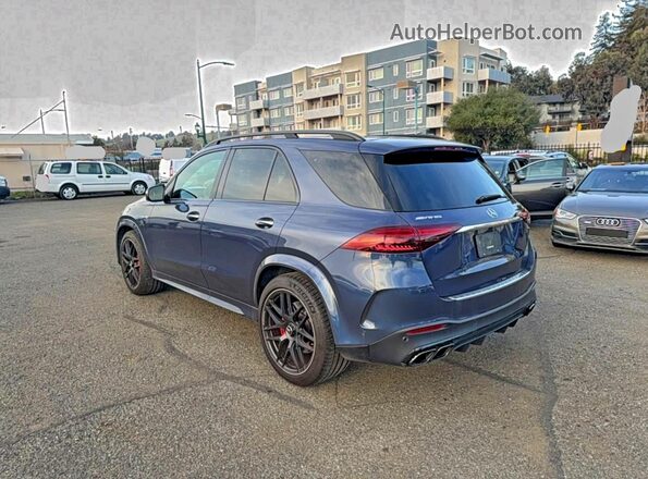 4JGFB8KB7RB116116 2024 MERCEDES-BENZ GLE-CLASS Синий Передняя правая четверть