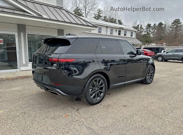 SAL1P9EU4PA135253 2023 LAND ROVER RANGE Черный Передняя правая четверть