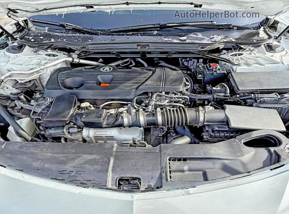 19UUB6F51NA001517 2022 ACURA TLX White Widok deski rozdzielczej