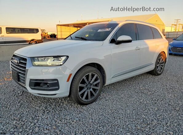 WA1LAAF72JD013390 2018 AUDI Q7 Белый Задняя левая четверть