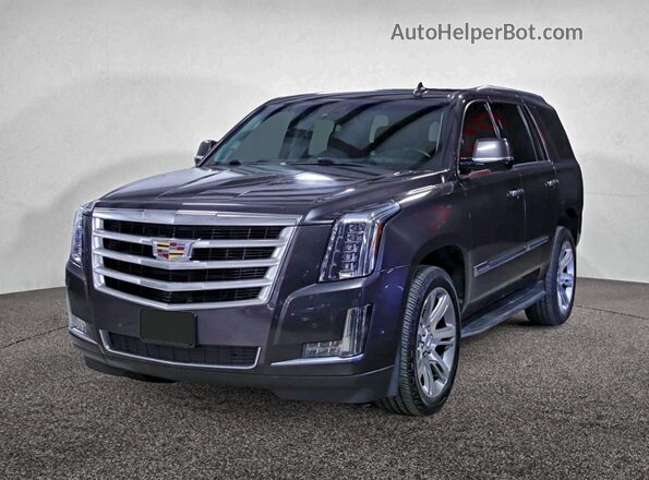 1GYS4BKJ5HR120179 2017 CADILLAC ESCALADE Серый Задняя правая четверть
