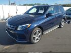 2019 Mercedes-benz Gle 400 4matic Dark Blue vin: 4JGDA5GB9KB212420