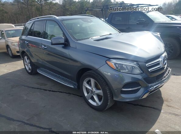 4JGDA5HB0JB049234 2018 MERCEDES-BENZ GLE 350 Серый Передняя правая четверть