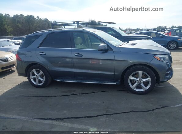 4JGDA5HB0JB049234 2018 MERCEDES-BENZ GLE 350 Серый Вид задней части салона