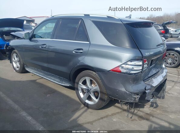 4JGDA5HB0JB049234 2018 MERCEDES-BENZ GLE 350 Серый Задняя левая четверть