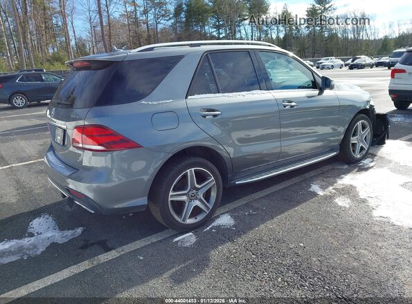 4JGDA5HB1JB039215 2018 MERCEDES-BENZ GLE 350 Серый Задняя правая четверть