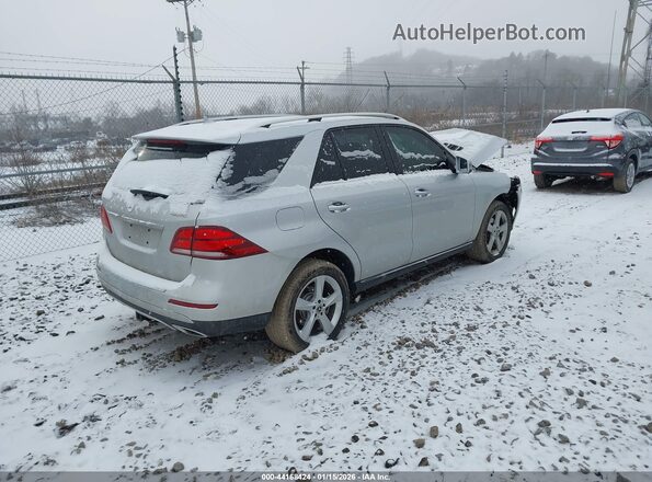 4JGDA5HB1JB089757 2018 MERCEDES-BENZ GLE 350 Серебряный Задняя правая четверть