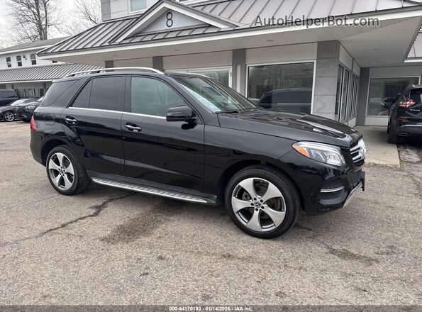 4JGDA5HB3HA908414 2017 MERCEDES-BENZ GLE 350 Черный Передняя правая четверть