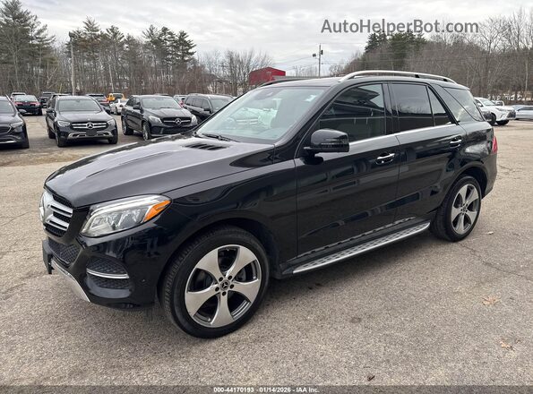 4JGDA5HB3HA908414 2017 MERCEDES-BENZ GLE 350 Черный Передняя левая четверть