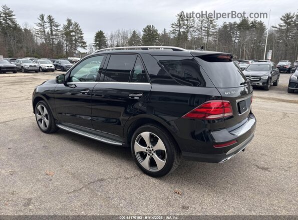 4JGDA5HB3HA908414 2017 MERCEDES-BENZ GLE 350 Черный Задняя левая четверть