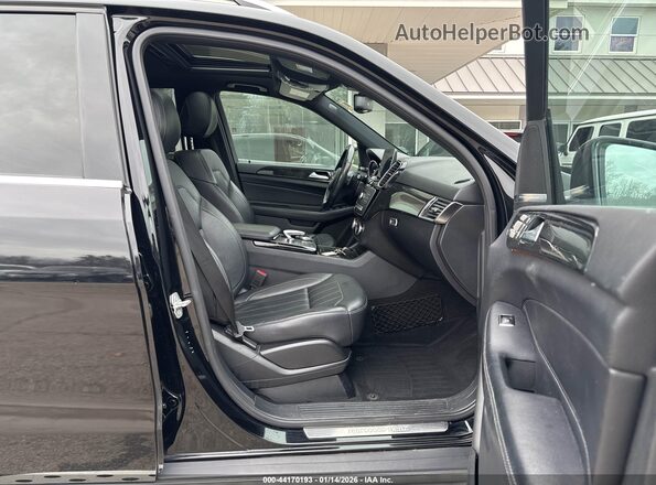 4JGDA5HB3HA908414 2017 MERCEDES-BENZ GLE 350 Черный Вид салона спереди