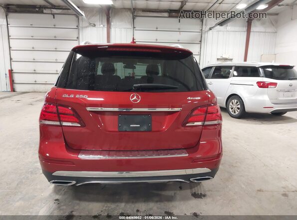 4JGDA5HB7JB155275 2018 MERCEDES-BENZ GLE 350 Красный 