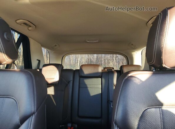 4JGDA5HB8HA951047 2017 MERCEDES-BENZ GLE Коричневый Вид задних сидений