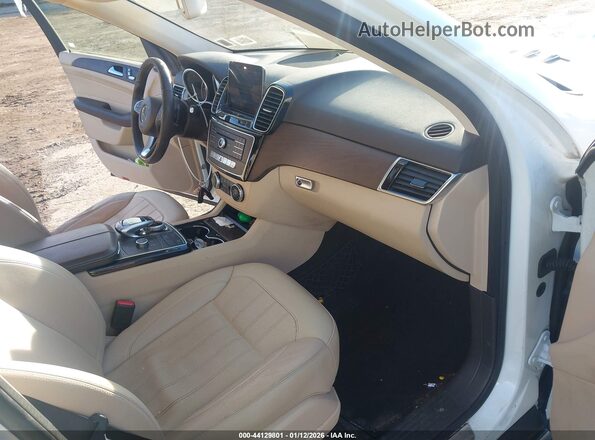 4JGDA5HB9JB197057 2018 MERCEDES-BENZ GLE 350 White წინა სალონის ხედი