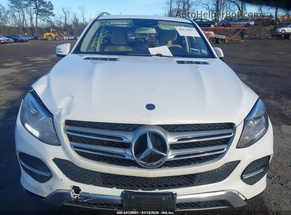 4JGDA5HB9JB197057 2018 MERCEDES-BENZ GLE 350 White ხელსაწყოთა პანელის ხედი