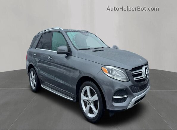4JGDA5HBXHA992716 2017 MERCEDES-BENZ GLE Угольный Передняя левая четверть
