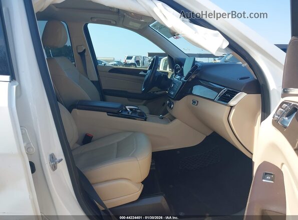 4JGDA5JB0HA943082 2017 MERCEDES-BENZ GLE 350 White წინა სალონის ხედი