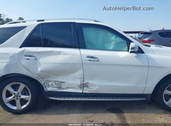 4JGDA5JB0HA943082 2017 MERCEDES-BENZ GLE 350 White უკანა სალონის ხედი