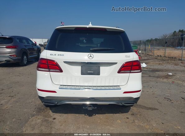 4JGDA5JB0HA943082 2017 MERCEDES-BENZ GLE 350 White 