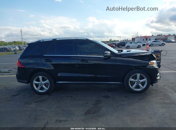 4JGDA5JB0JB158707 2018 MERCEDES-BENZ GLE 350 Black უკანა სალონის ხედი